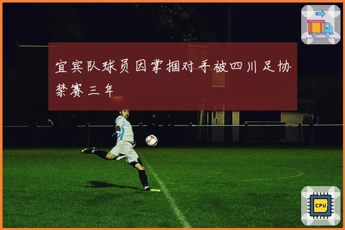 宜宾队球员因掌掴对手被四川足协禁赛三年